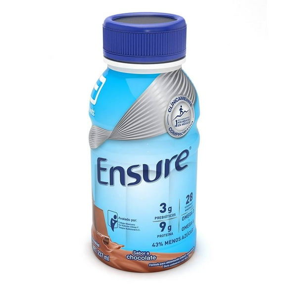 Fórmula para alimentación Ensure Clásico enteral especializada sabor chocolate 237 ml