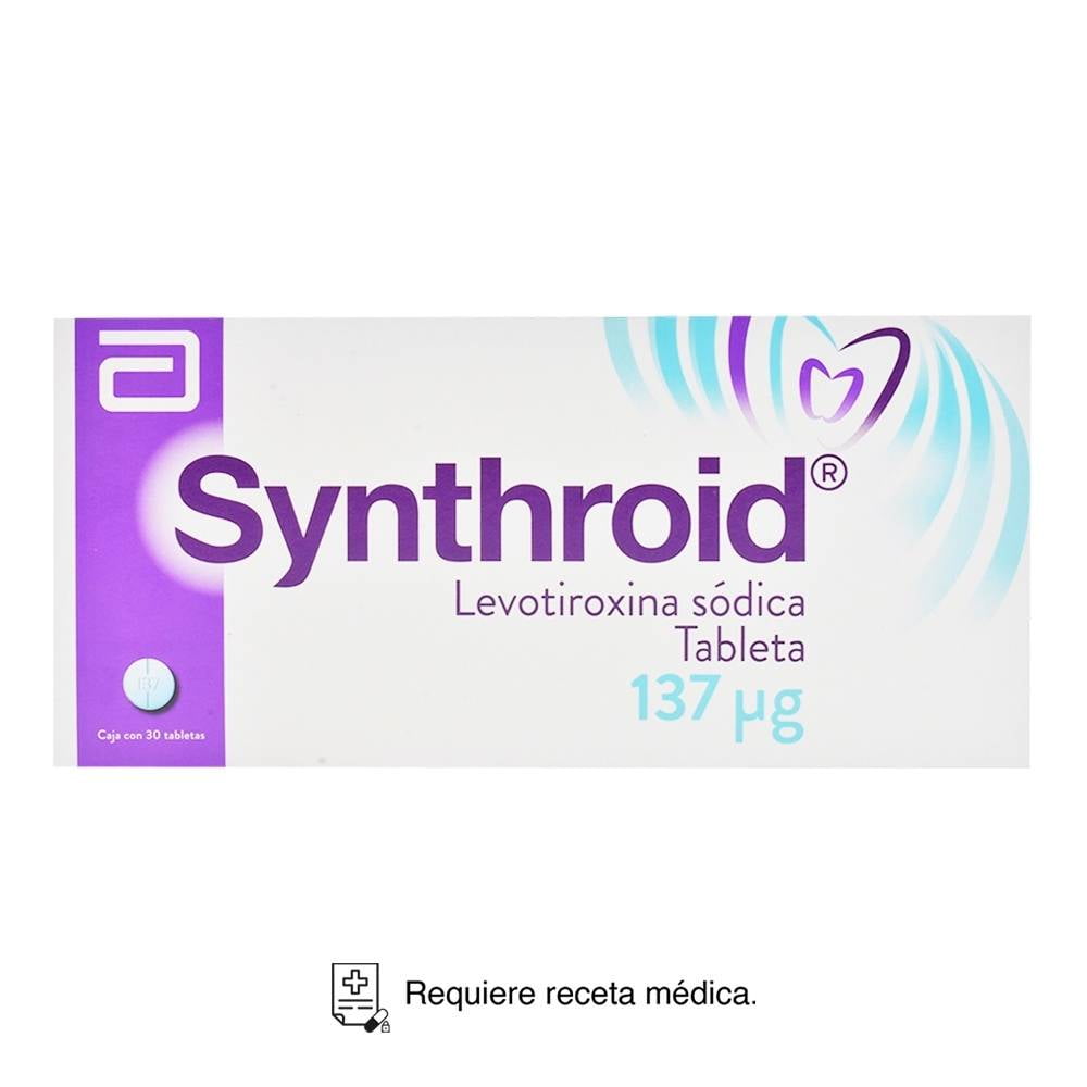 Synthroid 30 tabletas | Walmart en línea