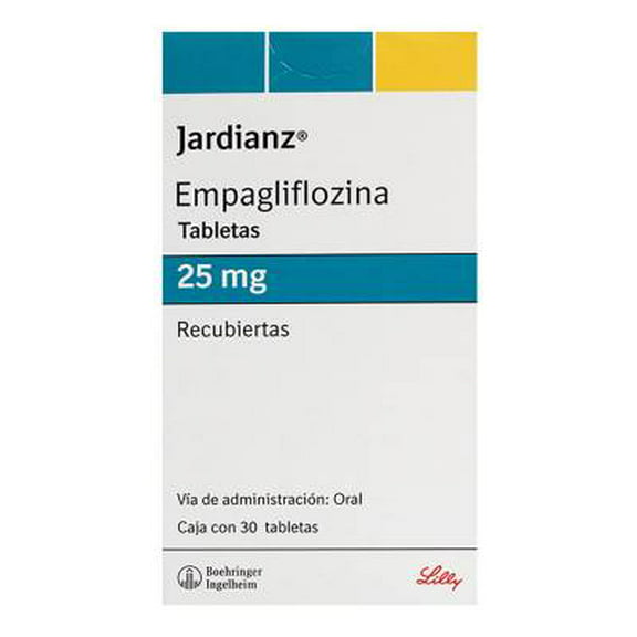 Jardianz 25 mg 30 tabletas recubiertas