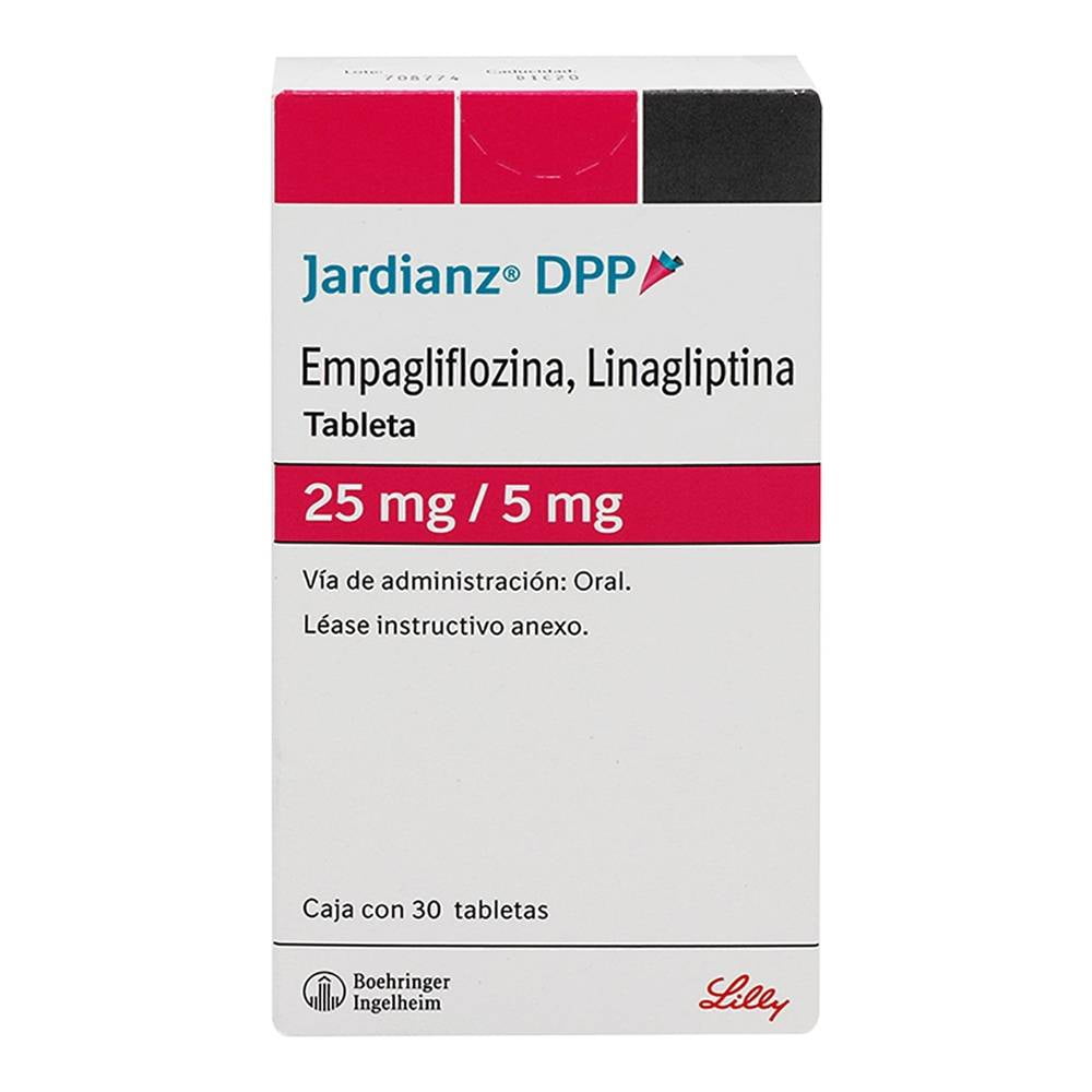 Jardianz 25 mg/5 mg 30 tabletas | Walmart