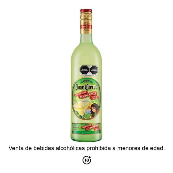 Margarita mix Jose Cuervo La original Sabor Limón 1 l