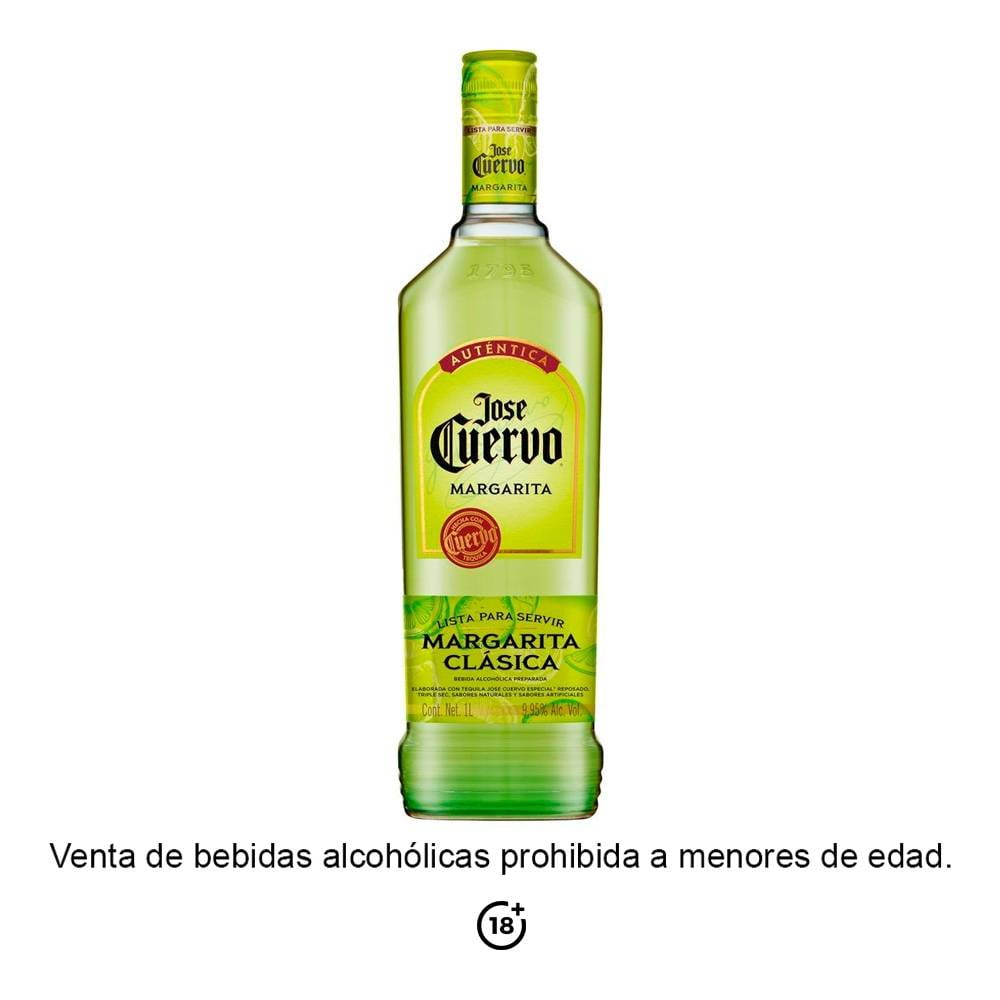 Armstrong chisme Hermano Bebida alcohólica preparada Jose Cuervo margarita clásica 1 l | Walmart