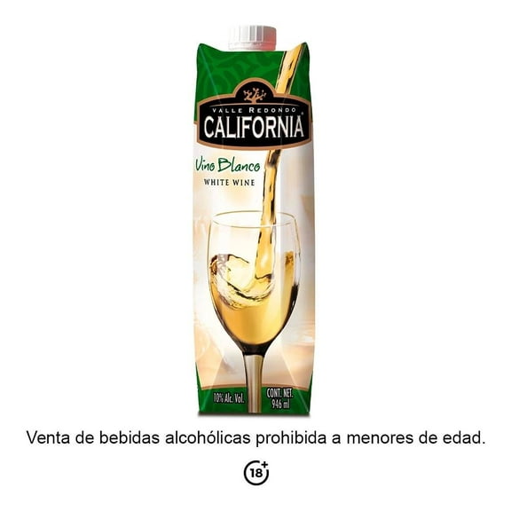 Vino Blanco Valle Redondo California 946 ml