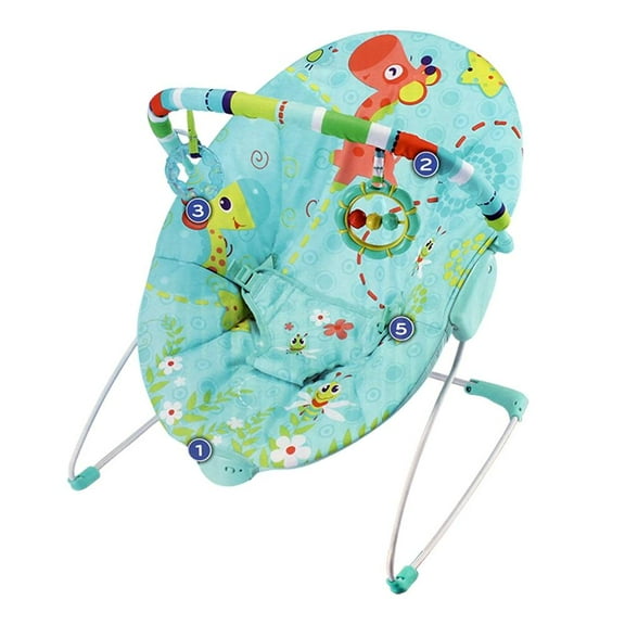 Silla Mecedora Prinsel Bouncer Azul 8512 Az