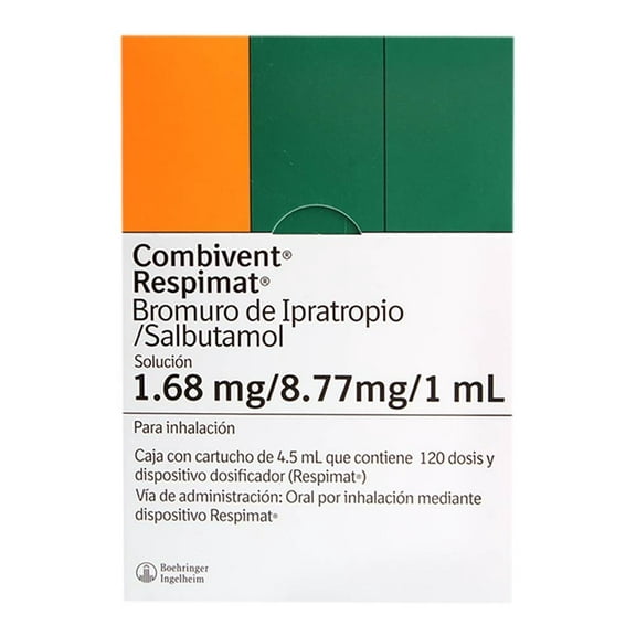 Combivent Respimat 1.68 mg/8.77 mg/1 ml solución para inhalación