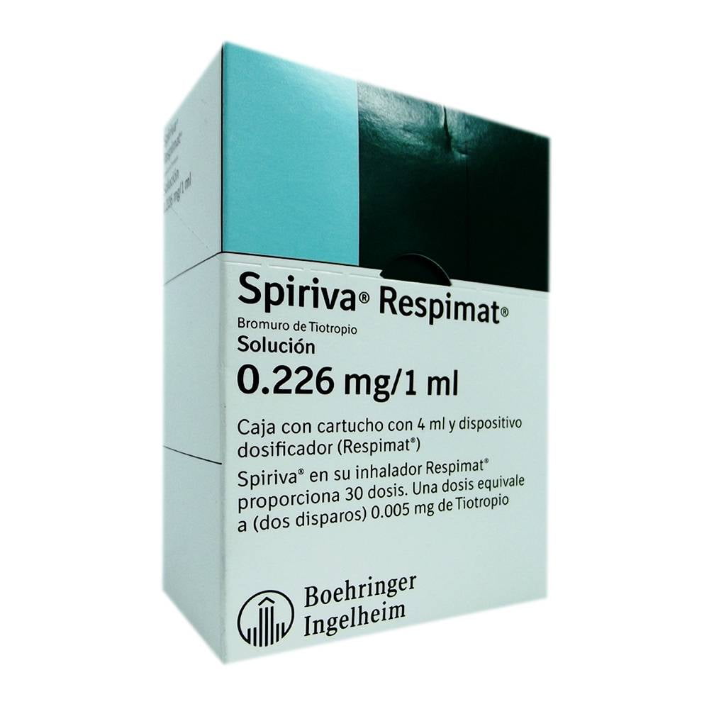 Spiriva Respimat 0.226 mg/ml solución 4 ml | Walmart