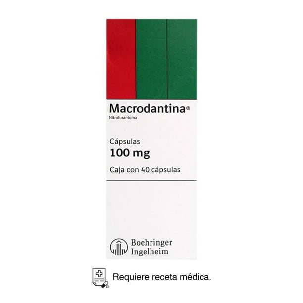 Macrodantina 100 mg 40 cápsulas | Walmart