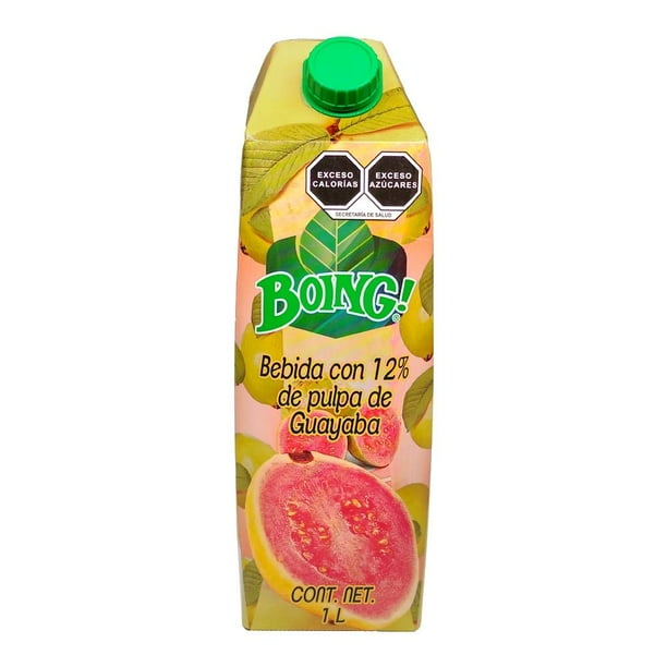 Bebida Boing tradicional de pulpa de guayaba 1 l