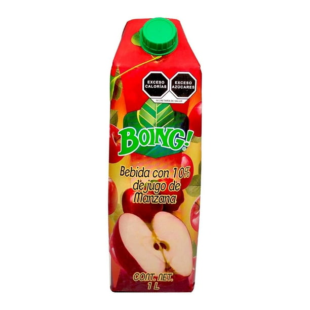 Bebida Boing tradicional de jugo de manzana 1 l