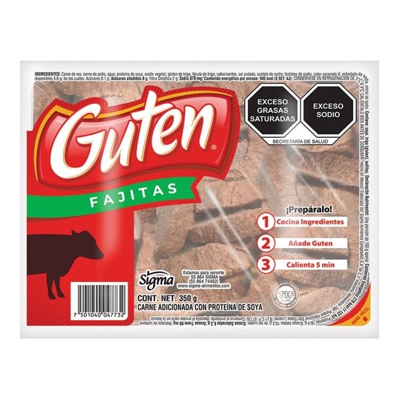 Fajitas Guten 350 g