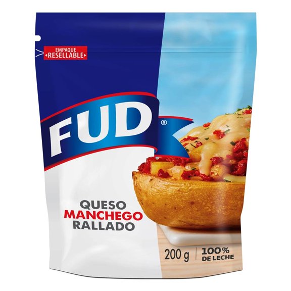 Queso manchego FUD rallado 200 g