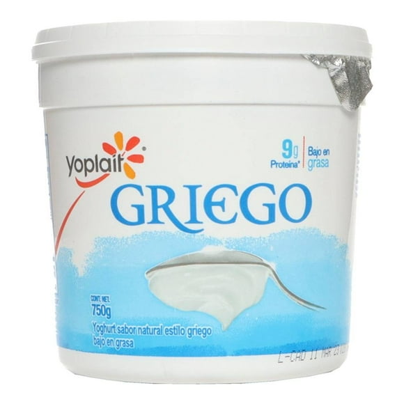 Yoghurt Yoplait Griego natural bajo en grasa 750 g