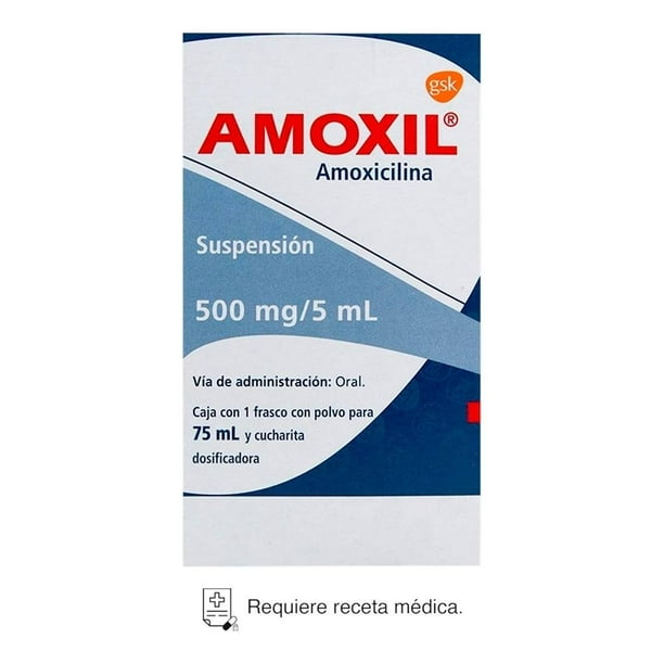 Amoxil 500 mg precio