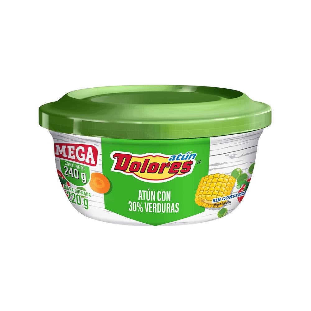 Atún Dolores con verduras 240 g | Walmart