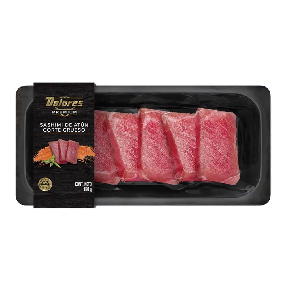 Sashimi de atún Dolores Premium corte grueso 150 g