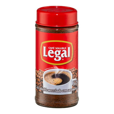 Legal Soluble de Olla Ch 12F/180G, Café, 180 Gramos