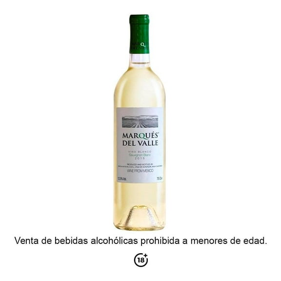 Vino Blanco Marqués Del Valle Sauvignon Blanc 750 ml