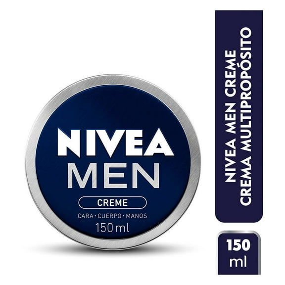 Crema corporal NIVEA MEN creme humectante de larga duración con vitamina E 150 ml