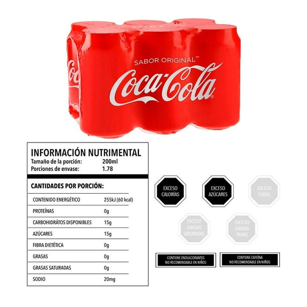 Refresco Coca Cola Original 4x600ml - Justo Súper a Domicilio