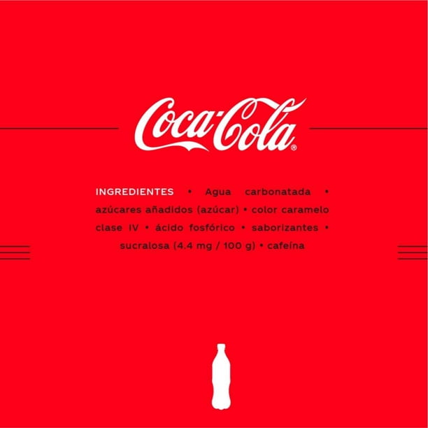 SpainSupermarket • Refresco Coca Cola zero sin cafeína pack de 2 botellas 2  l.