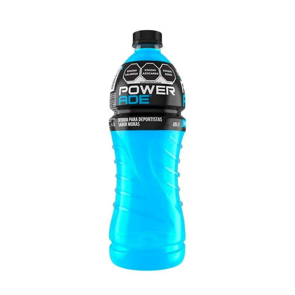 Bebida para deportistas Powerade sabor moras de 1 l