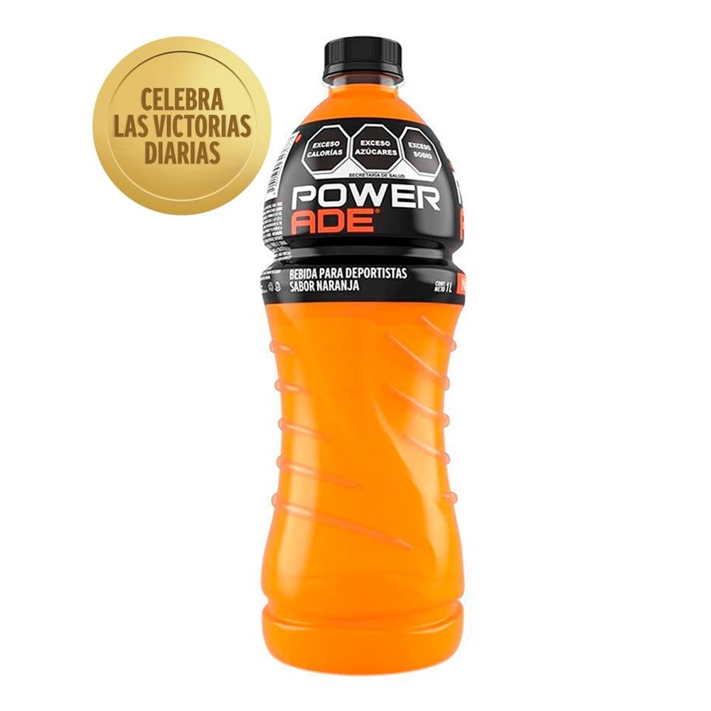 Bebida para deportistas Powerade sabor naranja 1 l