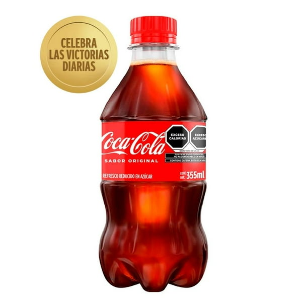 Asistente espina Opinión Refresco Coca Cola botella de 355 ml | Walmart