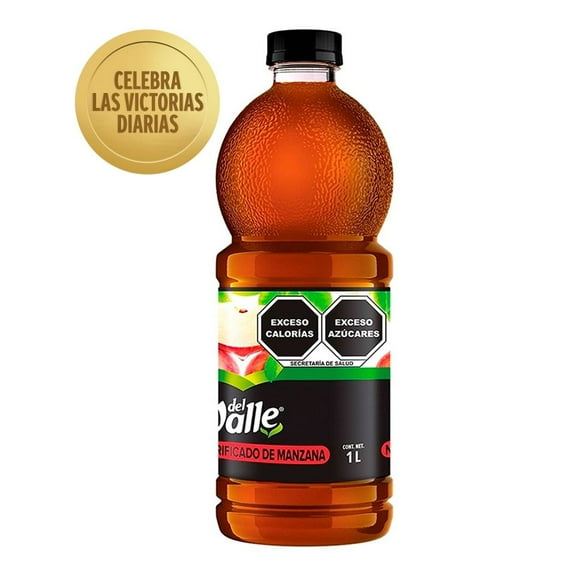 Néctar Del Valle clarificado sabor manzana 1 l