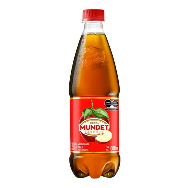 Refresco Sidral Mundet sabor manzana de 600 ml