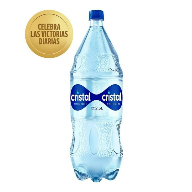 Agua mineral Cristal de 2.5 l