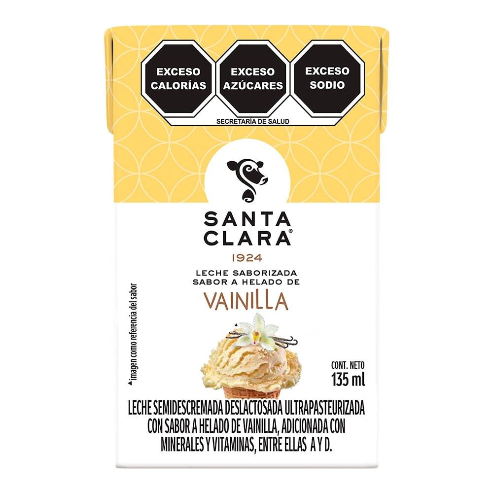 Leche Santa Clara Deslactosada Sabor Helado De Vainilla 135 Ml Walmart 9958