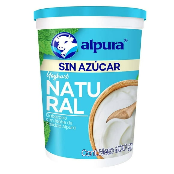 Yoghurt Alpura batido natural 900  g