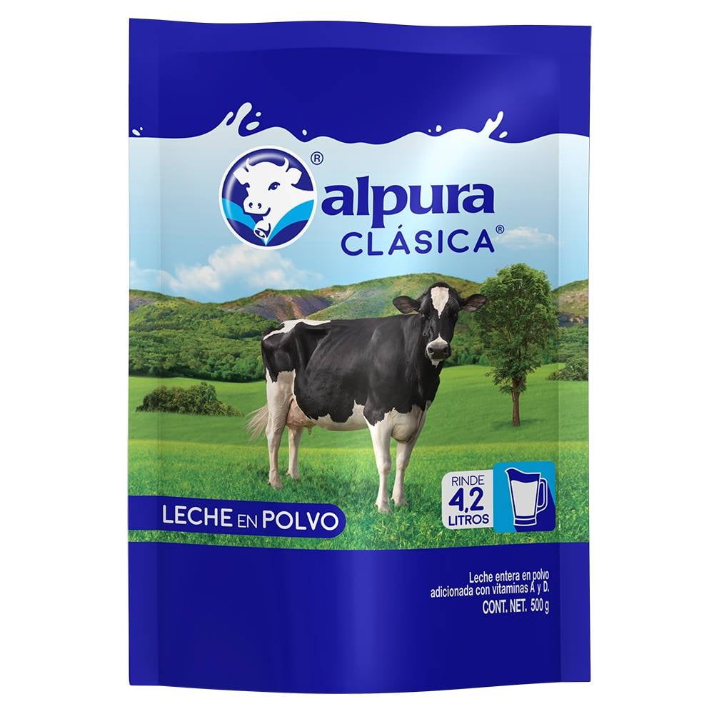 Leche En Polvo Alpura Clásica Entera 500 G Walmart 9219