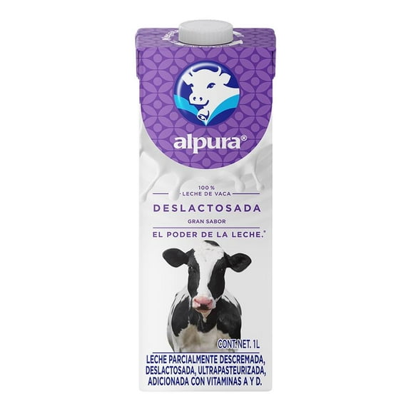 Leche Alpura deslactosada 1 l