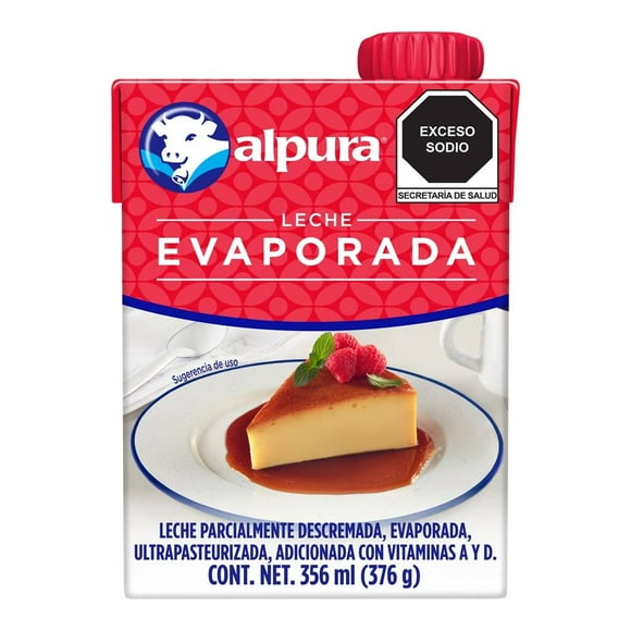 Leche evaporada Alpura 376 g