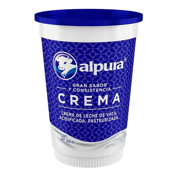 Crema Alpura ácida regular 200 ml