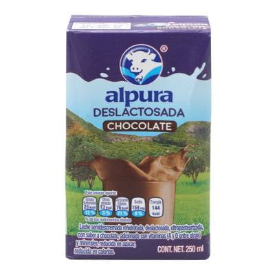 Leche Alpura deslactosada chocolate 250 ml | Walmart