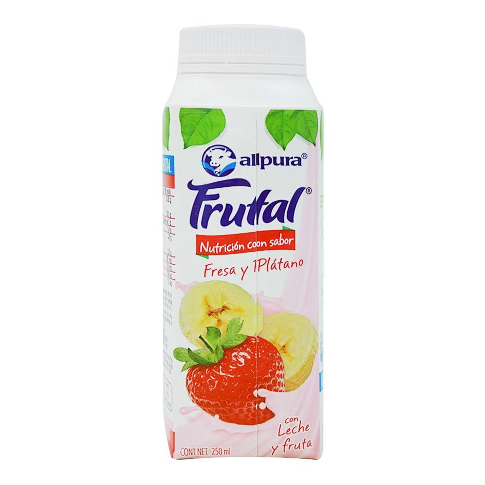 Producto Lácteo Alpura Frutal Fresa Y Plátano 250 Ml Walmart 1909