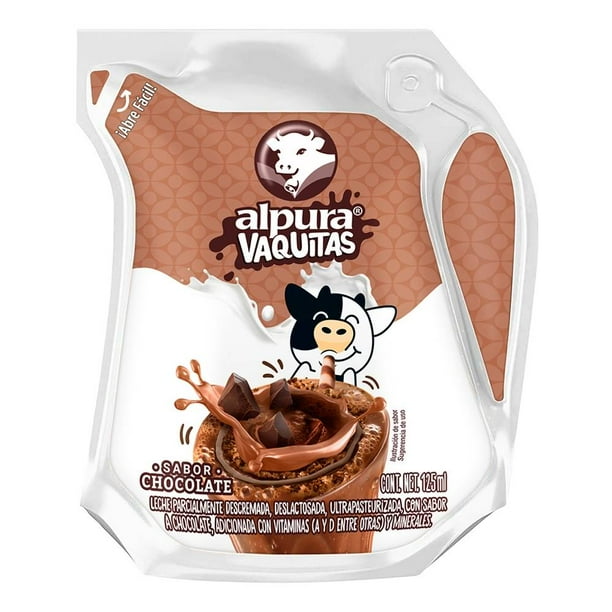 Leche Alpura Vaquitas sabor chocolate 125 ml