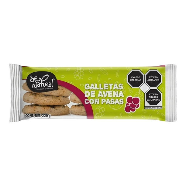 Galletas de Avena Artesanal 80g - Soymart