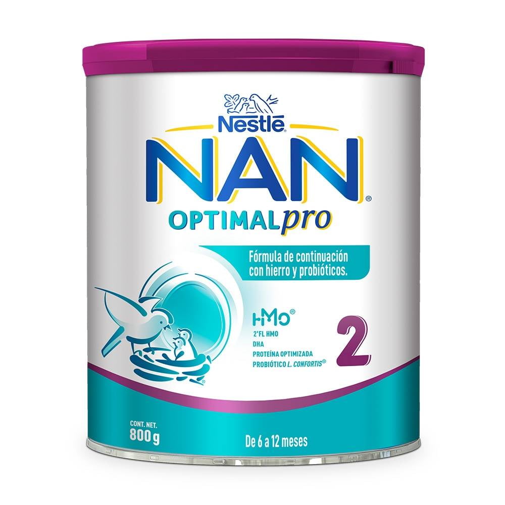 Nestlé NATIVA 1 Leche para bebés de 0 a 6 meses en polvo, fórmula para  lactantes. Pack de 6 botes de 800g (4800g en total)
