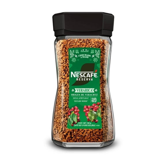 Café soluble Nescafé reserva mexicana Verarica 180 g