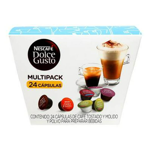 Mula Pantano Derecho Cápsulas de café Nescafé Dolce Gusto multipack 24 pzas | Walmart