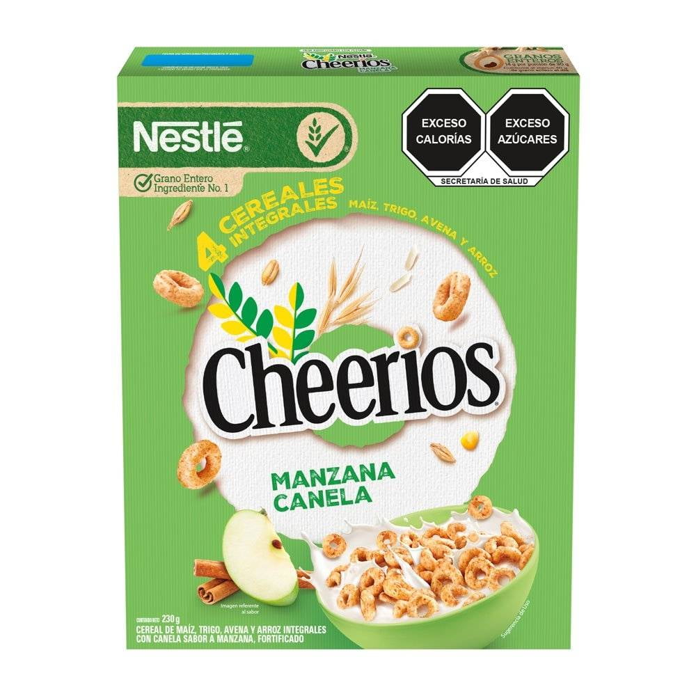 Cereal Nestlé Cheerios manzana canela 230 g