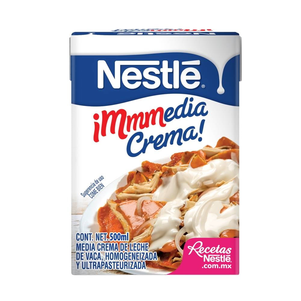 Media crema Nestlé 500 ml | Walmart