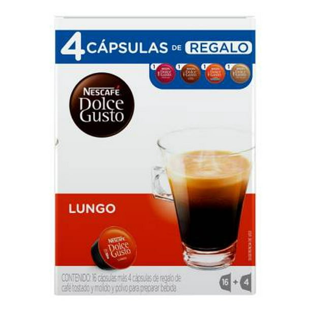 Cápsulas de café Nescafé Dolce Gusto lungo 16 pzas