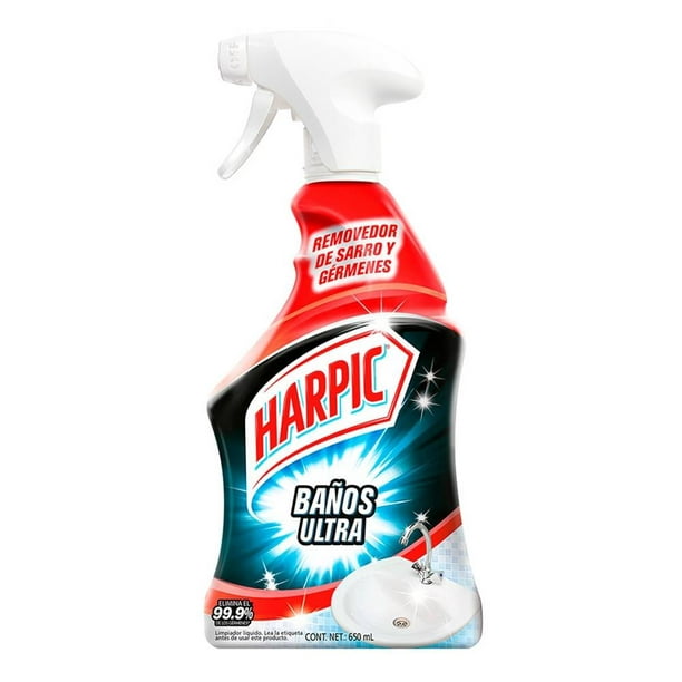 Limpiador líquido Harpic baños ultra 650 ml