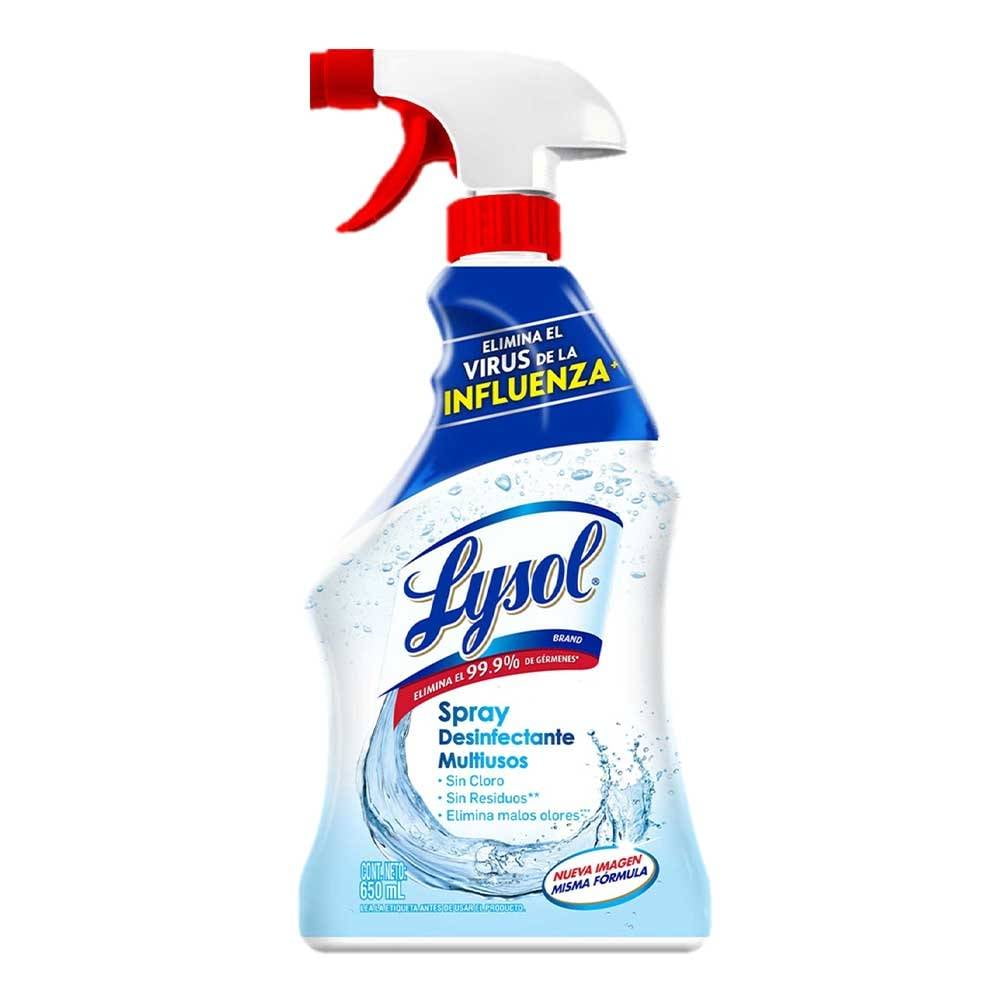Desinfectante multiusos Lysol en spray 650 ml