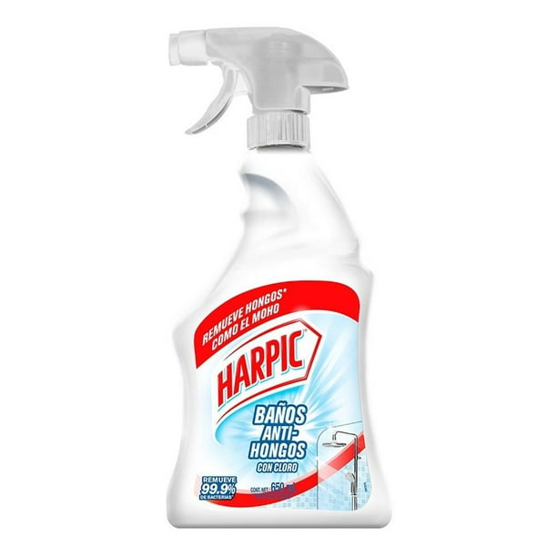 Limpiador líquido para baño Harpic anti hongos con cloro 650 ml