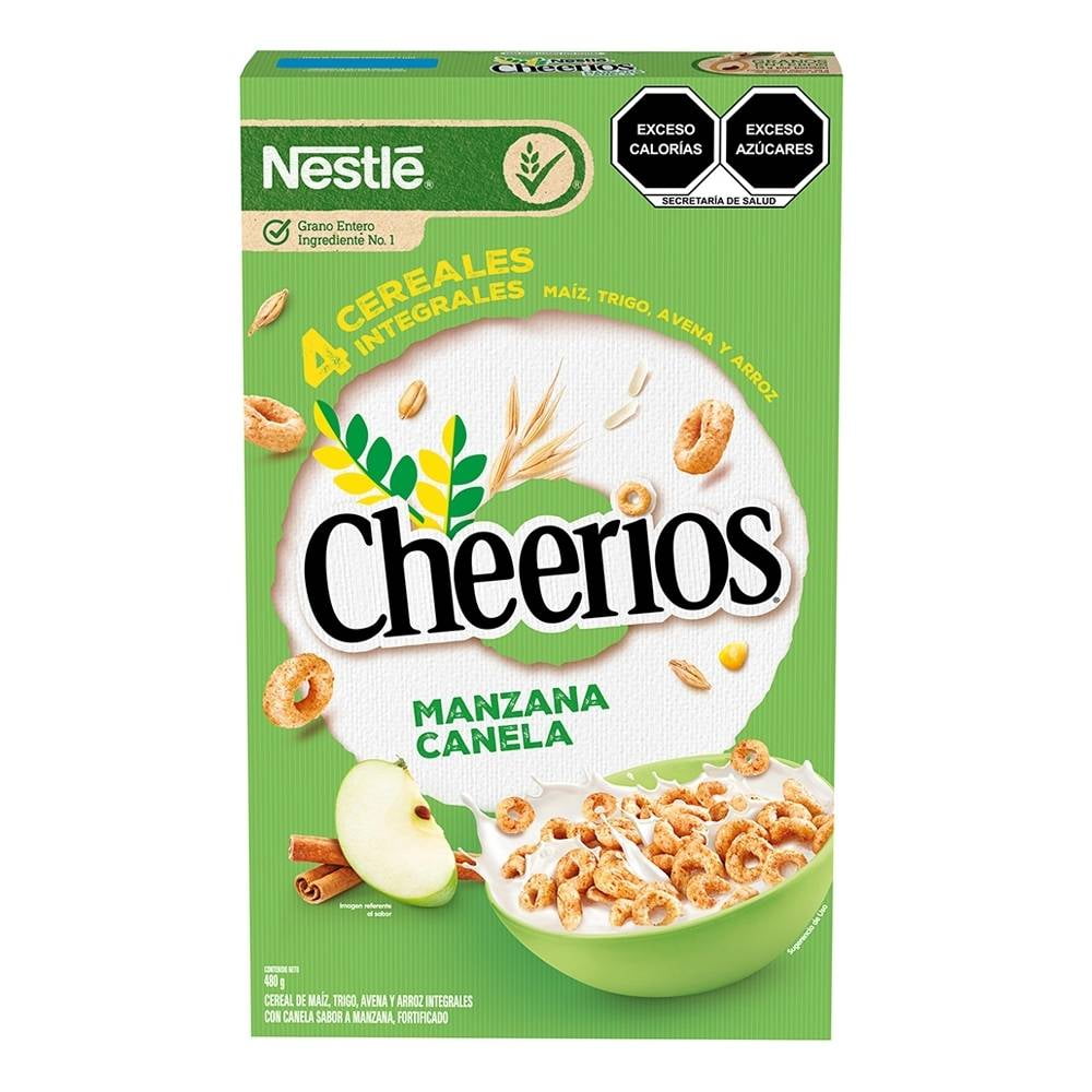 Cereal Cheerios manzana canela 480 g || Bodega Aurrera Despensa a tu Casa